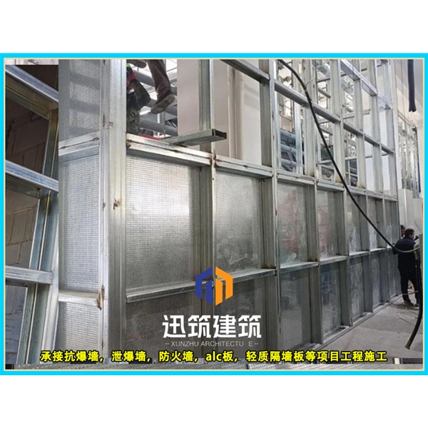 曲阜防火抗爆墙 耐火4h 抗爆压力值3mpa